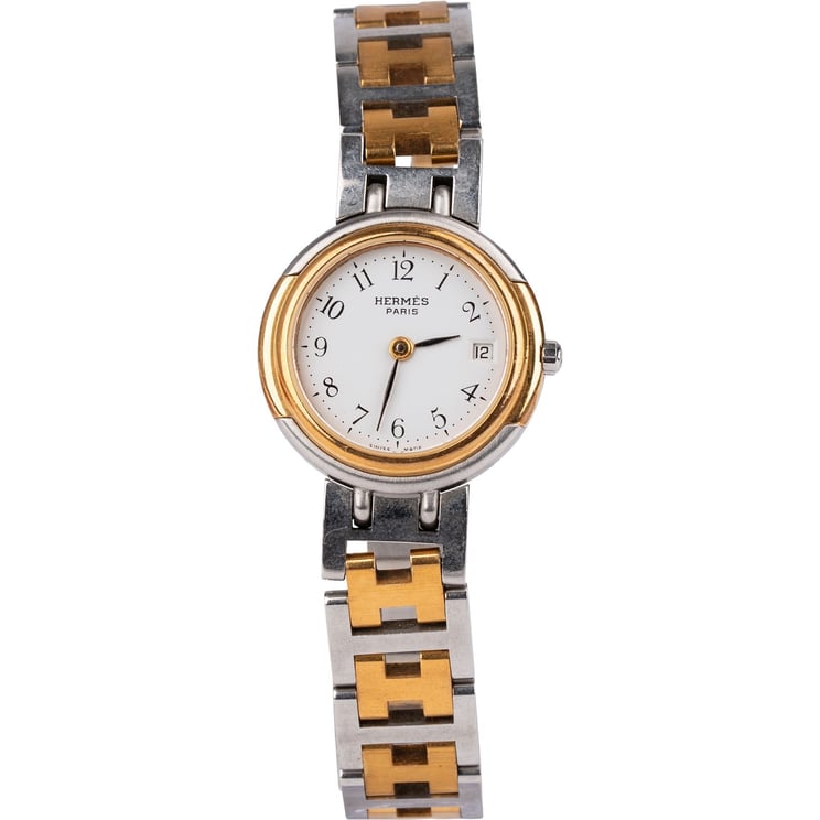Hermès Hermès Bicolor Clipper Women Watch
