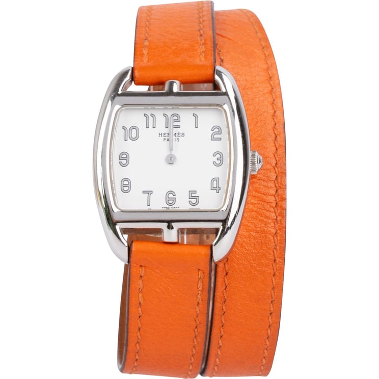 Hermès Hermès Cape Cod Tonneau Double Tour CT1.210 Women Watch