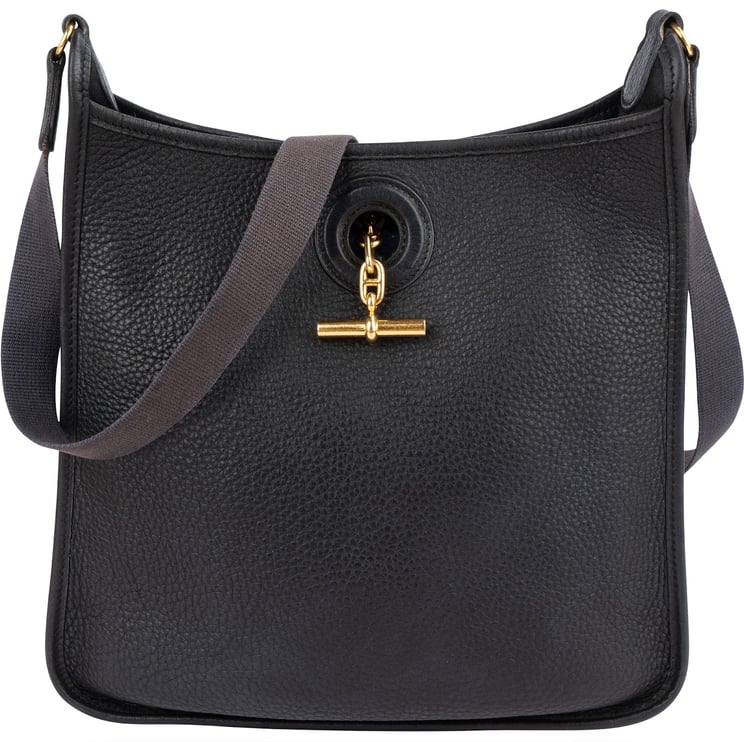 Hermès Hermès Taurillon Clemence Leather Vespa Crossbody Bag