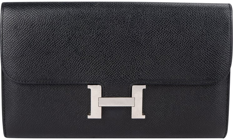 Hermès Hermès Epsom Leather Constance Long H Wallet