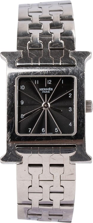 Hermès Hermès Silver Tone Heure H HH1.210 Women Watch