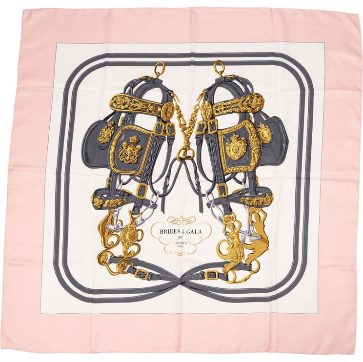 Hermès Hermès Brides de Gala Silk 90 Scarf Tuch