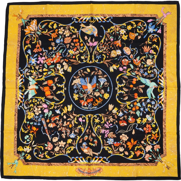 Hermès Hermès Pierres d'Orient et d' Occident Silk 90 Scarf Tuch