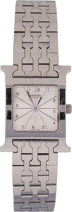 Hermès Hermès Silver Tone Heure H  HH1.210 Women Watch