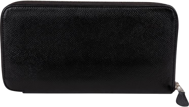 Hermès Hermès Noir Epsom Leather Azap Zippy Wallet