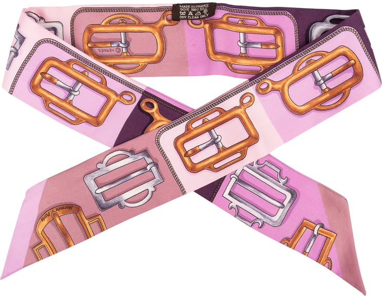 Hermès Hermès Brides de Gala Silk Twilly Tuch Scarf