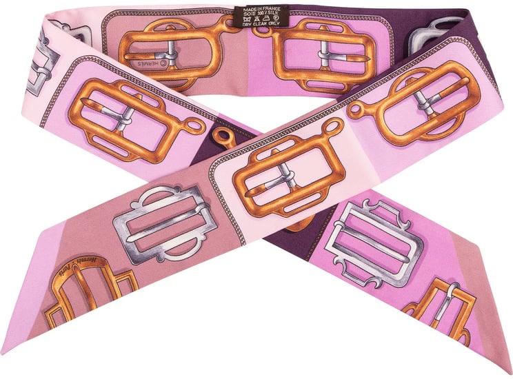 Hermès Hermès Brides de Gala Silk Twilly Tuch Scarf