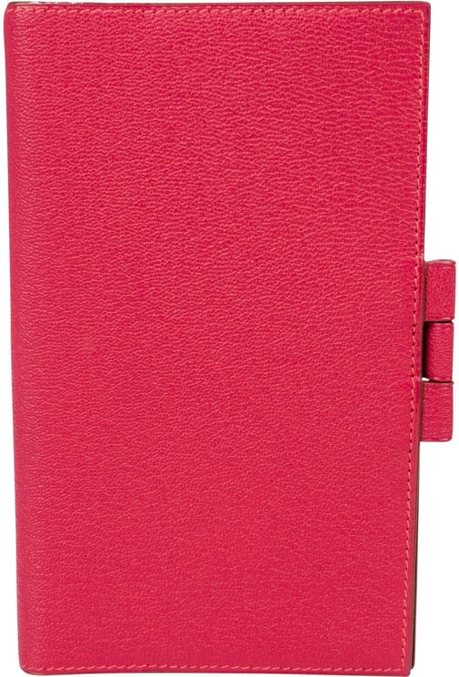 Hermès Hermès Pink Mysore Leather Agenda GM Cover