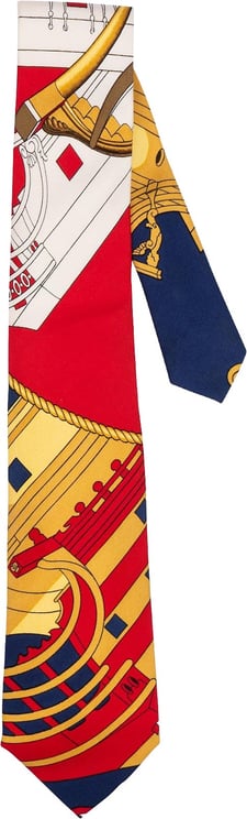 Hermès Hermès Grand Apparat Silk Tie Krawatte