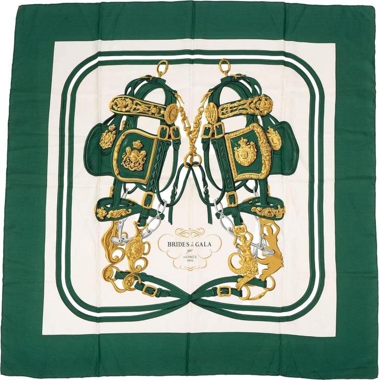 Hermès Hermès Brides de Gala Silk  90 Scarf Tuch