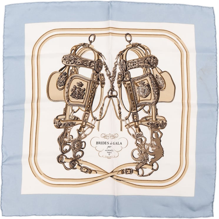 Hermès Hermès Brides de Gala Silk 40 Scarf Tuch