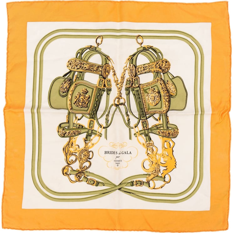 Hermès Hermès Brides de Gala Silk 40 Scarf Tuch