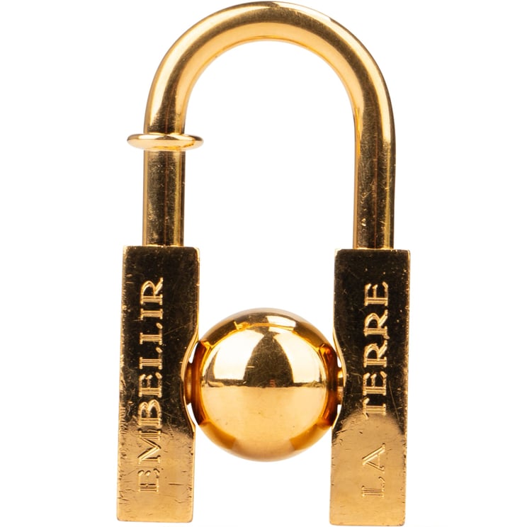 Hermès Hermès Golden Earth H Cadena Pendant