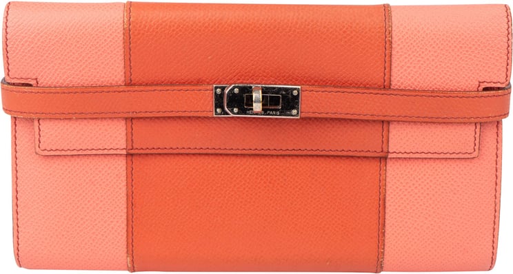 Hermès Hermès Bicolor Epsom Leather Kelly Wallet