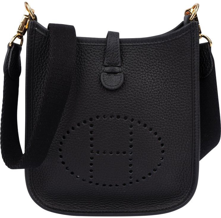 Hermès Hermès Clemence Leather Evelyne 16 Crossbody Bag