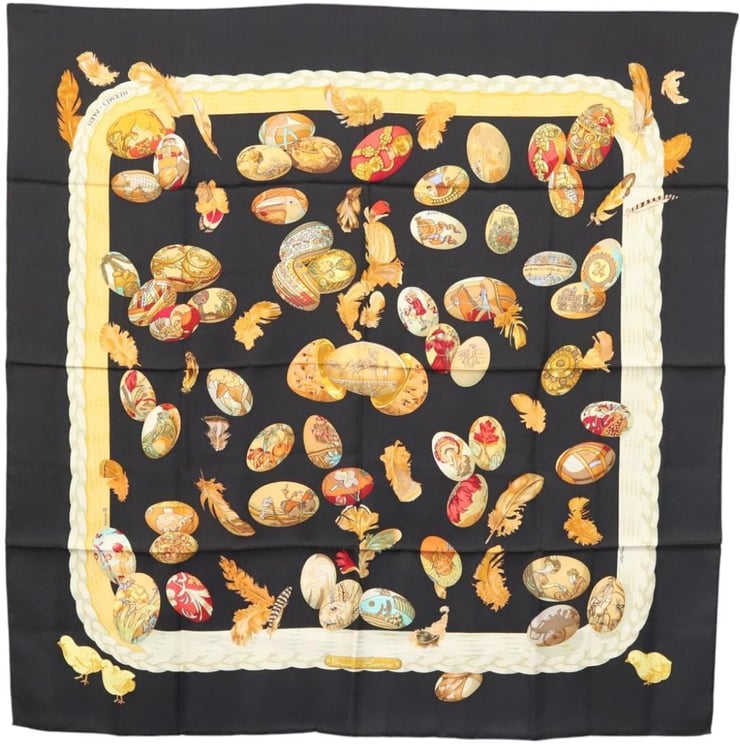 Hermès Hermes Carré 90 Silk multicolor