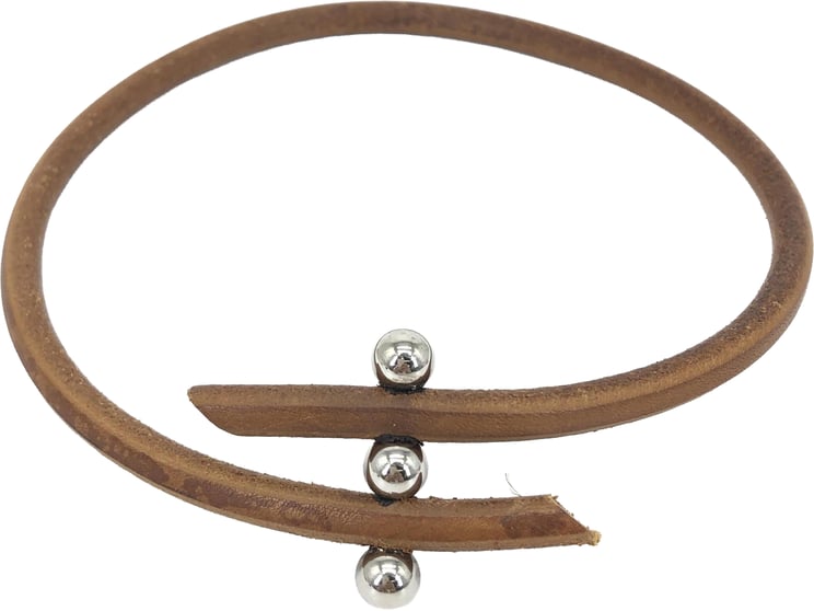 Hermès Hermes Tournis Chocker Tournis leather