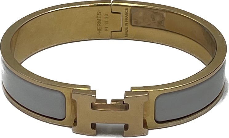 Hermès Hermes Clic H Bracelet Enamel Extra Wide
