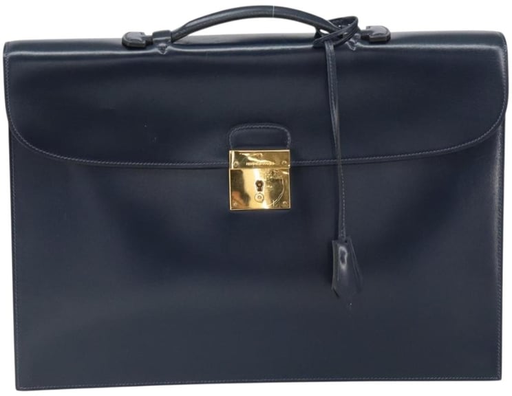 Hermès Hermes Sac a Depeches Bag Box Calf 38