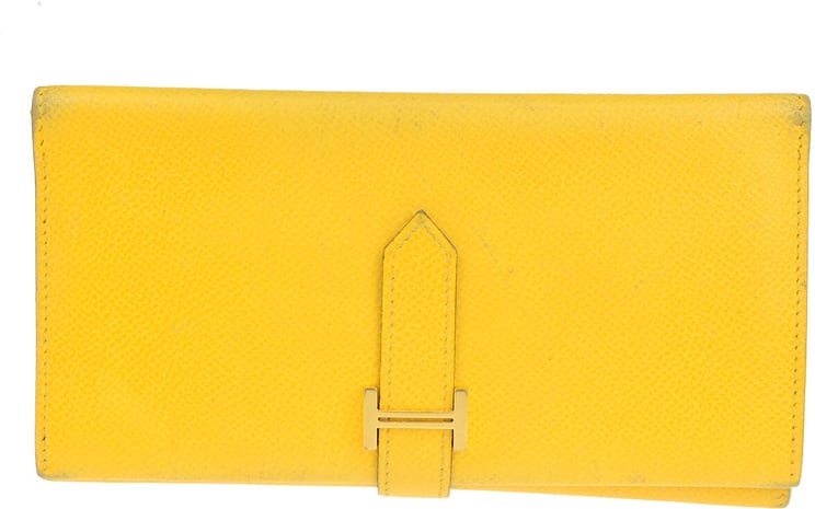 Hermès Hermes Bearn Trifold Wallet Epsom Long