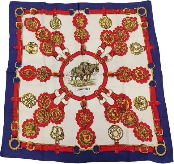 Hermès Hermes Carré 90 Silk multicolor 90 x 90