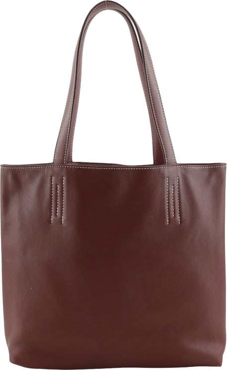 Hermès Hermes Double Sens Tote Veau Sikkim 28