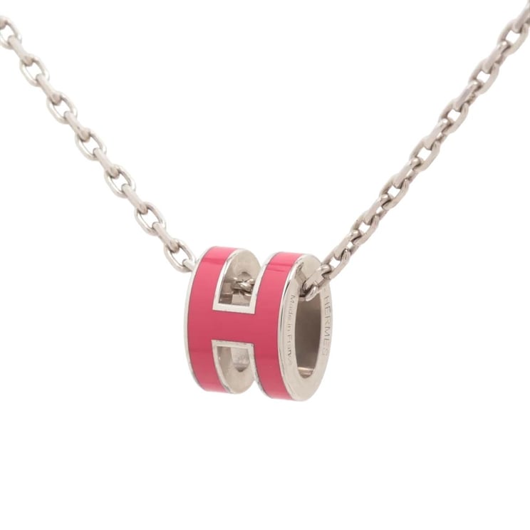 Hermès Hermes Pop H Pendant Chain Metal and Enamel Mini
