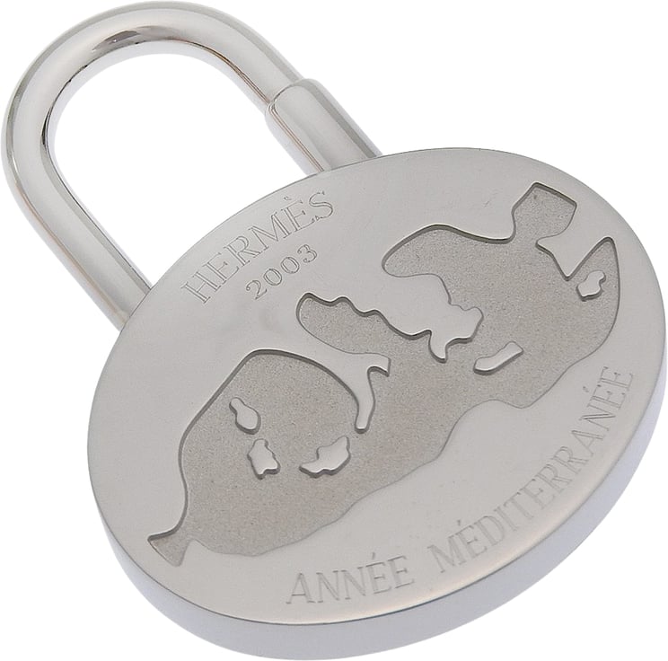 Hermès Hermes Annee Mediterranee Cadena Lock Charm Metal