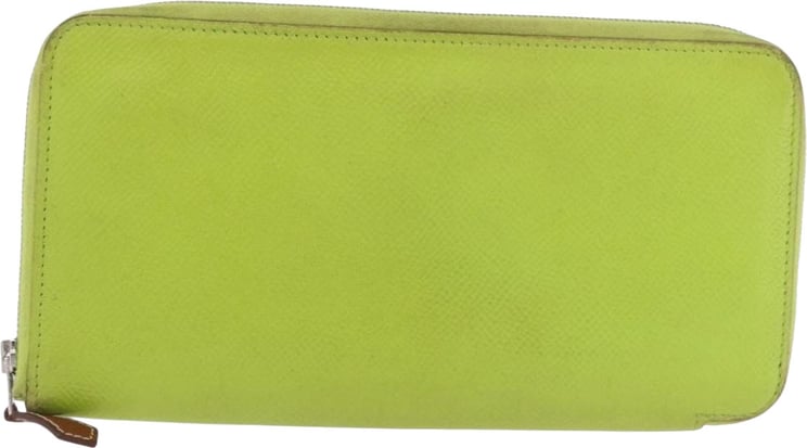 Hermès Hermes Azap Zip Around Wristlet Wallet with Lucky Strap Epsom Large