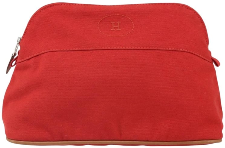 Hermès Hermes Bolide Travel Pouch Canvas MM