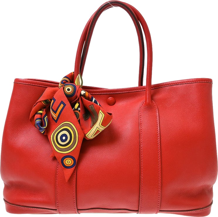 Hermès Hermes Bolduc Twilly Garden Party Tote Leather TPM