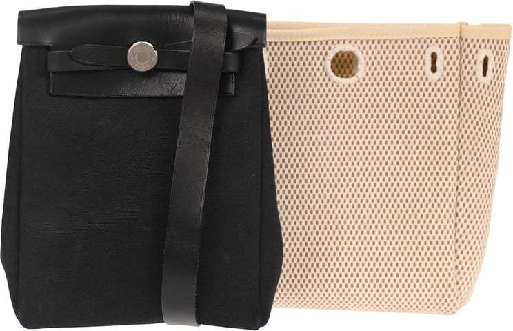 Hermès Hermes Herbag Toile and Leather TPM