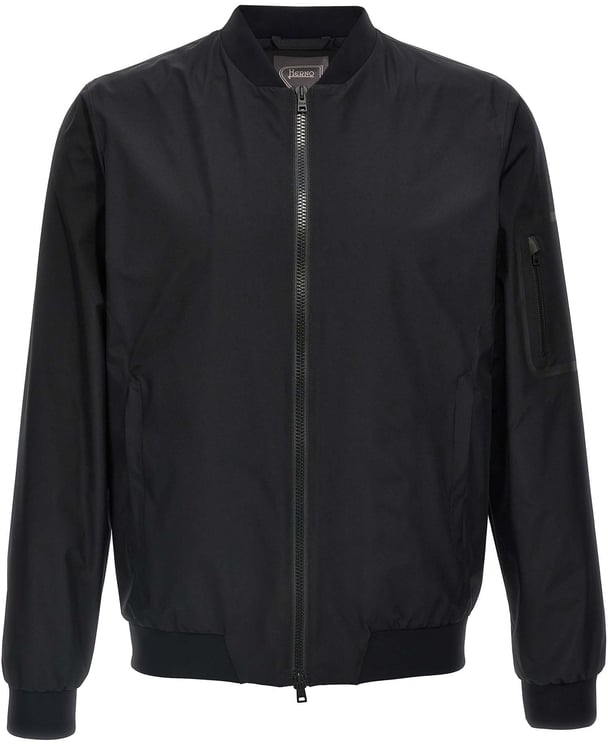 Herno Herno Black Polyester Bomber