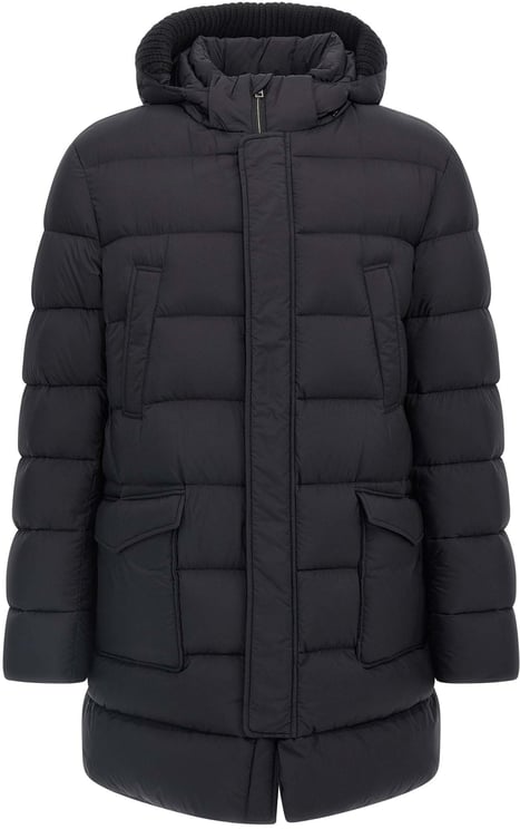 Herno Herno Black Polyamide Coat