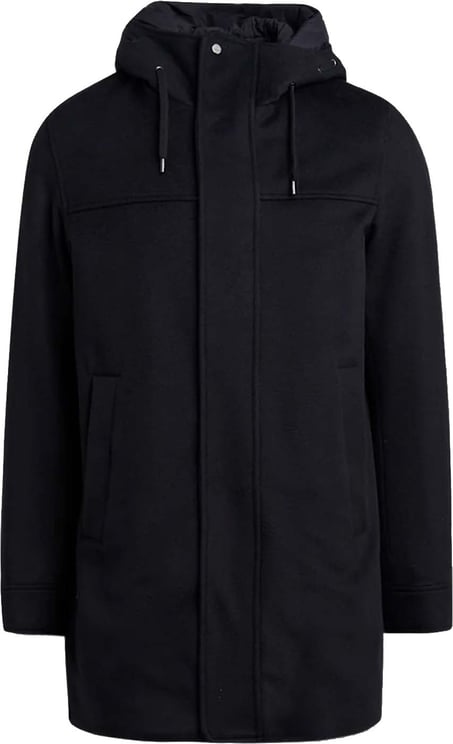 Herno HERNO Wool Cashmere Hooded Coat