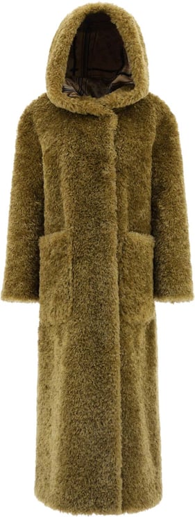 Herno HERNO CURLY FAUX FUR Coat