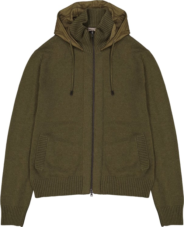 Herno Herno Cashmere Zipped Sweater