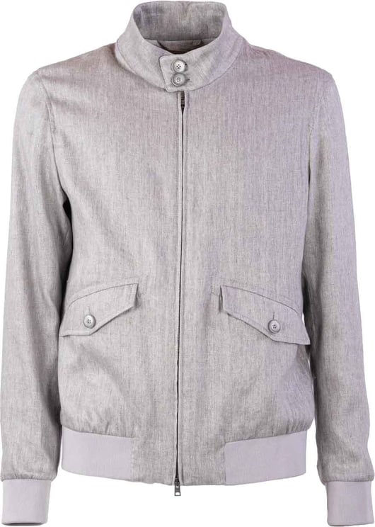 Herno Herno Linen Bomber Jacket
