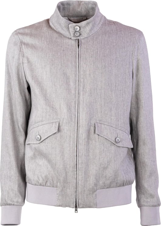 Herno Herno Linen Bomber Jacket