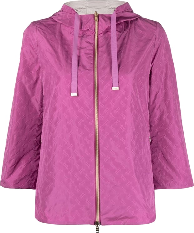 Herno Herno Reversible Monogram-Print Jacket