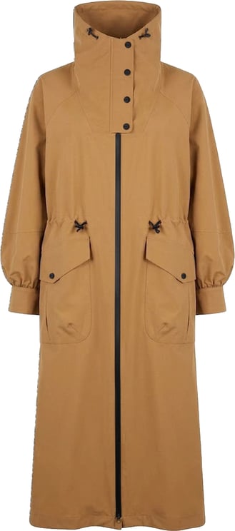 Herno Herno Long Funnel-Neck Trench Coat