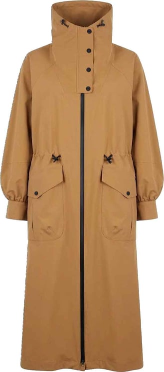Herno Herno Long Funnel-Neck Trench Coat