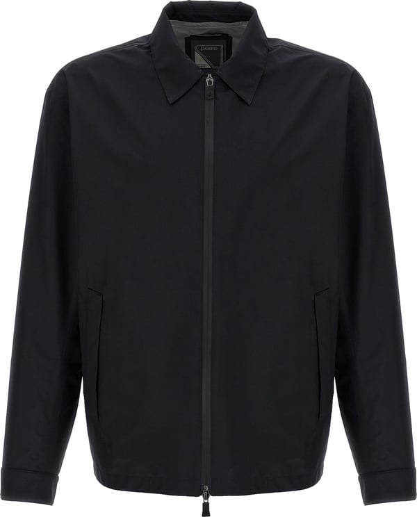 Herno Herno Black Polyester Shell Jacket