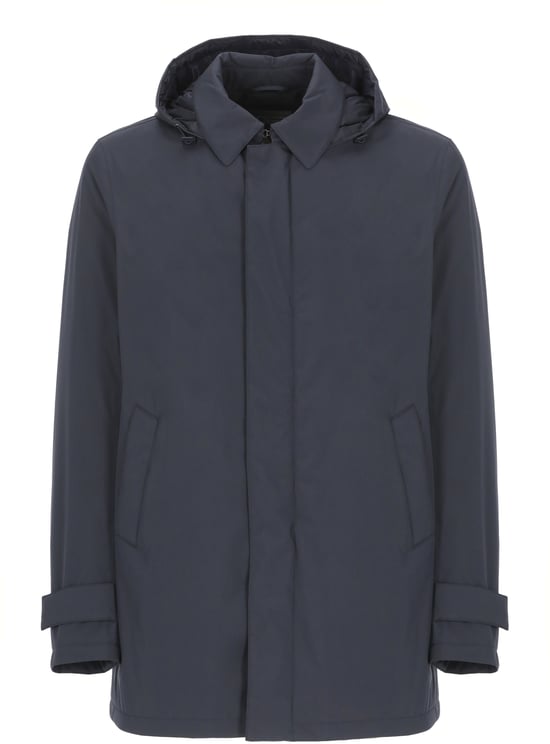 Herno Coats Blue