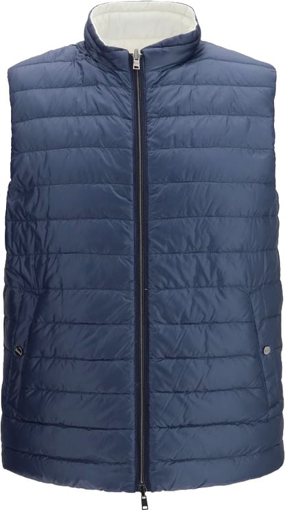 Herno Herno White Polyamide Sleeveless Jacket