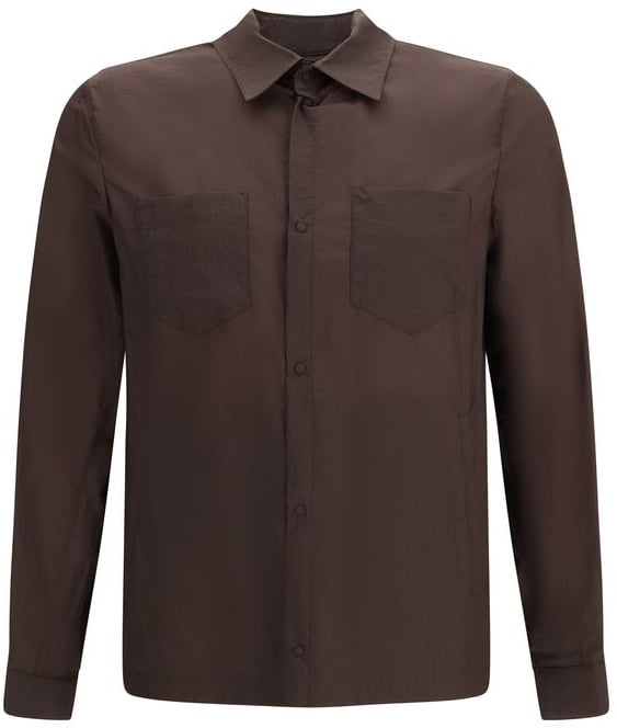 Herno Herno Brown Polyamide Shirt