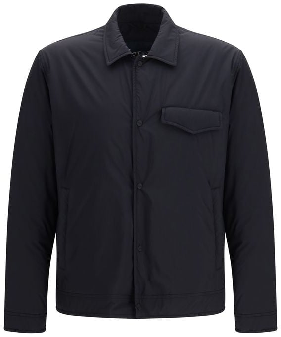 Herno Herno Black Nylon Shell Jacket