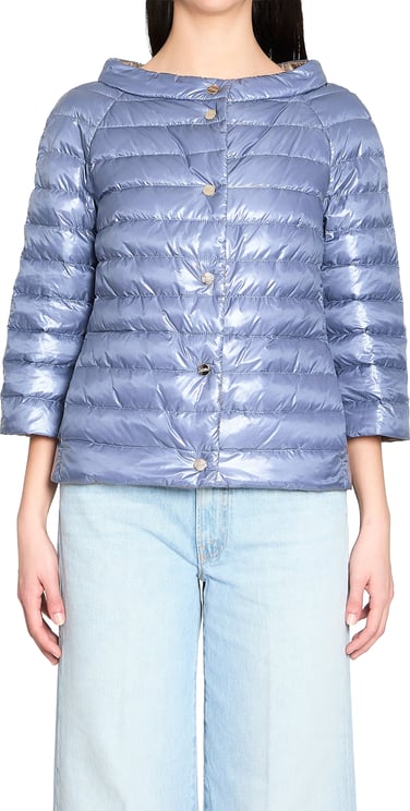 Herno Reversible short down jacket