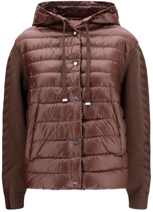 Herno Herno Brown Polyester Full-Length Jacket