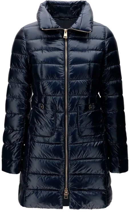Herno Herno Blue Polyamide Full-Length Jacket